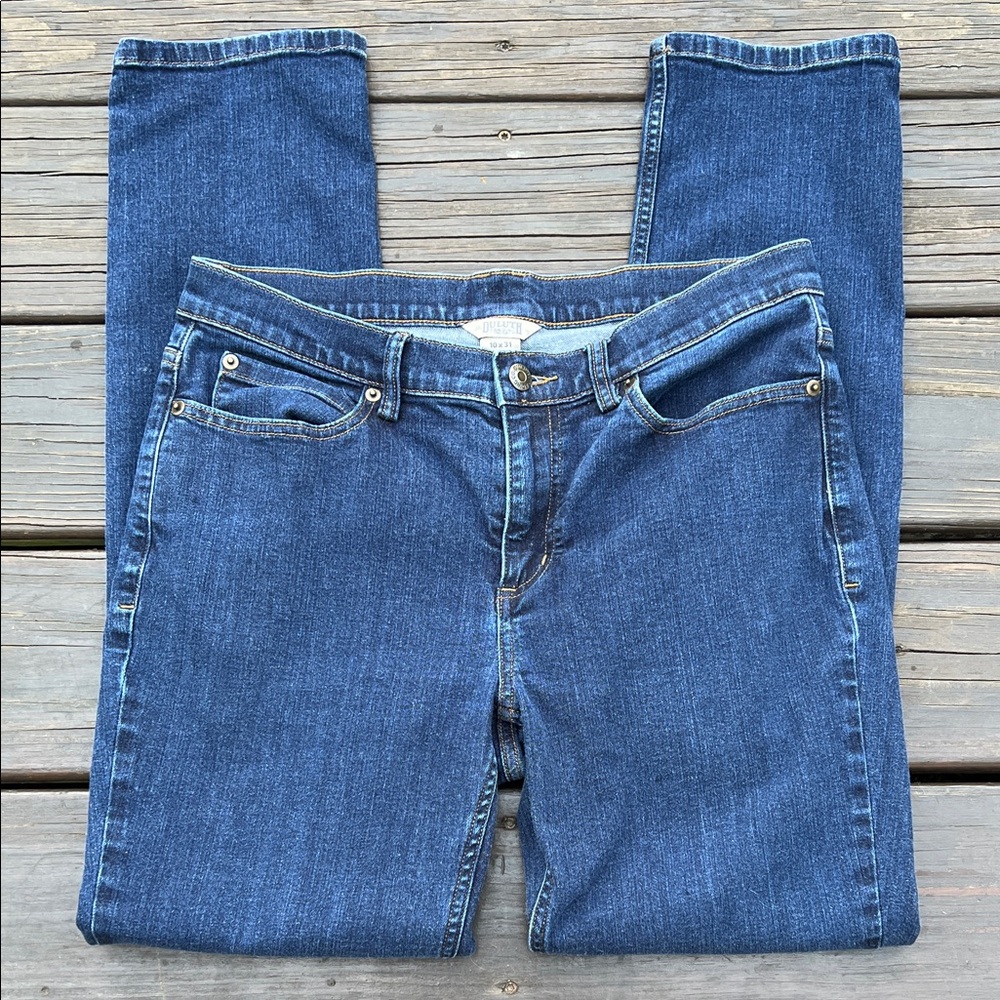Duluth Trading Co Blue Straight Leg Jeans